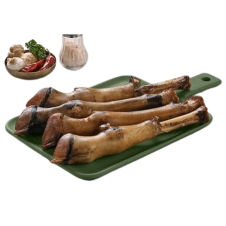 Cleaned whole trotters (leg) of goat or lamb