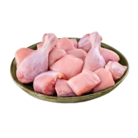 Premium Chicken - 1 Full Chicken Curry Cut (Skinless)