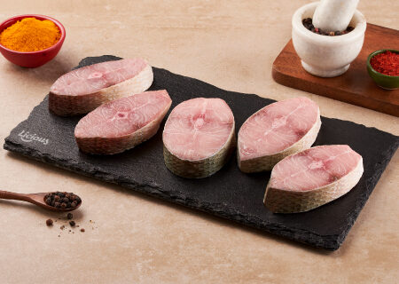 Indian Salmon (Rawas) Large - Steaks
