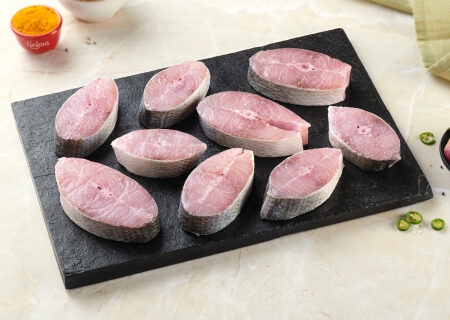Indian Salmon (Rawas) Medium - Steaks
