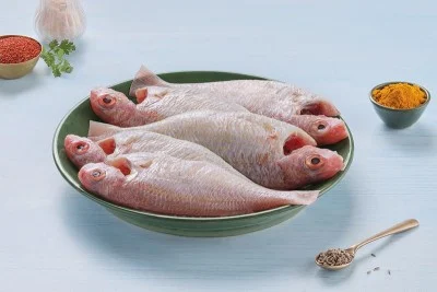 Pink Perch / Kilimeen / Sankara Meen / Thread Finned Bream (Large) - Whole Cleaned (440g to 520g Pack)